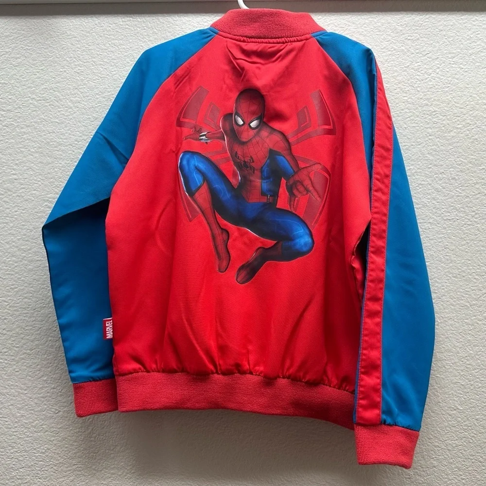 New Disney Spider Man Jacket/Sweater-Size 5/6